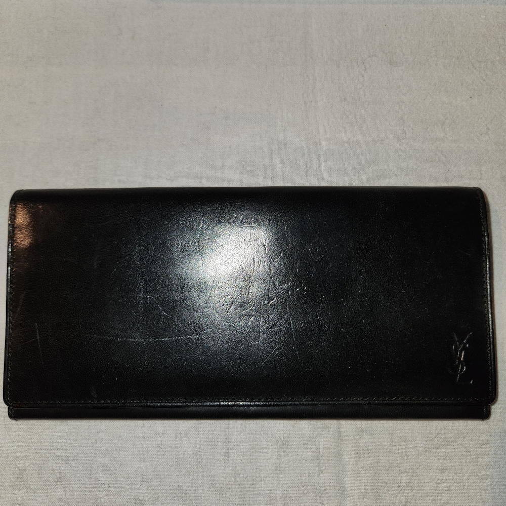 Pre-loved YSL long wallet